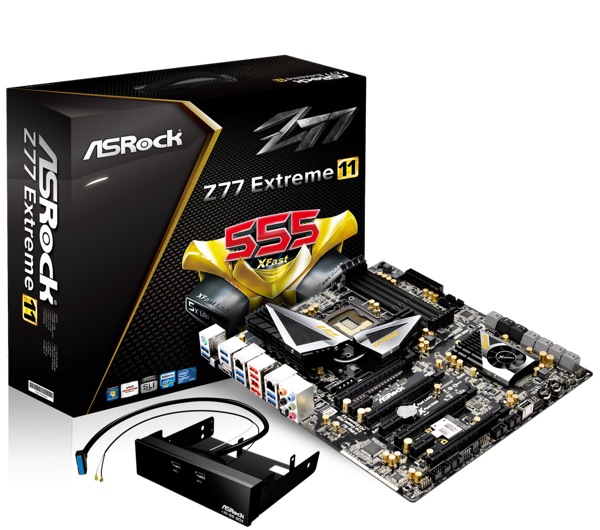 ASRock Announces the Release of its Top Tier Z77 Extreme11 Motherboard ZWAME