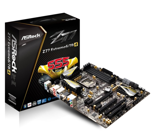 ASRock Releases Z77 Extreme6 TB4 with the Shockingly Fast Thunderbolt ZWAME