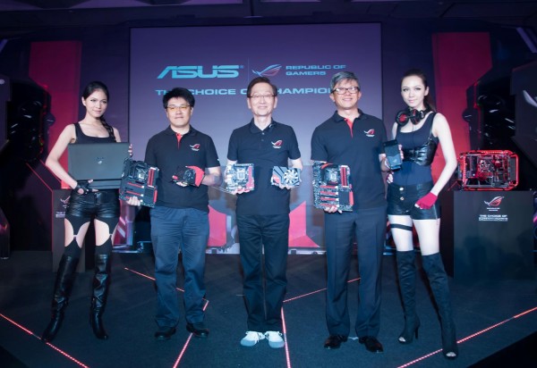 ASUS Top Management Presents the full ROG Product Line-Up